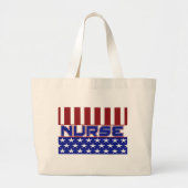 PATRIOTISCHE VERTRAGING USA VLAG GROTE TOTE BAG (Voorkant)