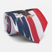 PATRIOTISCHE VLAG MET ELGF STROPDAS (Opgerold)