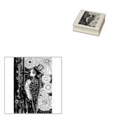 PATRIOTISCHE WOODPECKER- EN FIREWORKS-RUBBERSTEMP RUBBERSTEMPEL (Gestempeld)