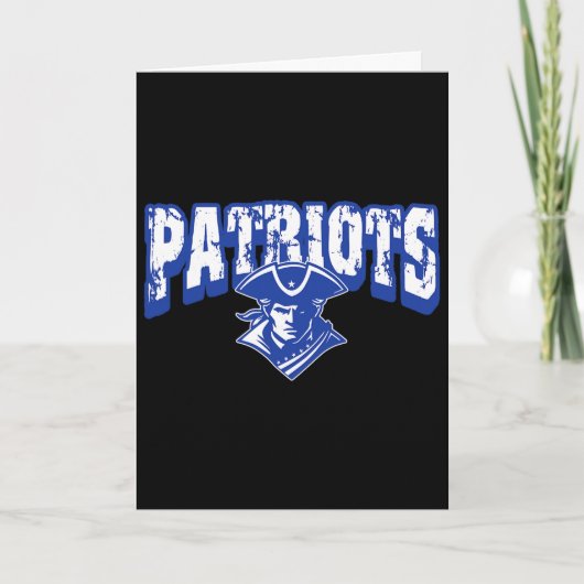 Patriots Bk naar school spirit B Kaart (Voorkant)