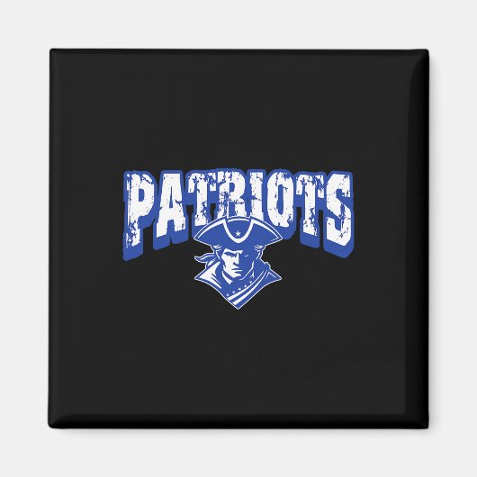 Patriots Ck naar school spirit B Magneet (Voorkant)