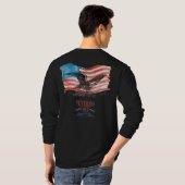 Patriots remembered black t-shirt (Achterkant volledig)