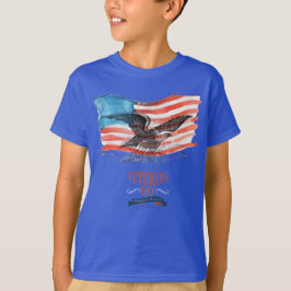 Patriots remembered blue t-shirt