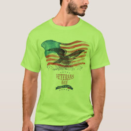 Patriots remembered green t-shirt