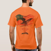 Patriots remembered orange t-shirt (Achterkant)