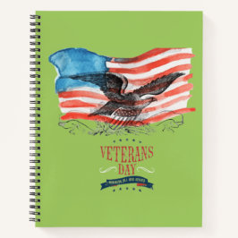 Patriots remembered pea green notitieboek