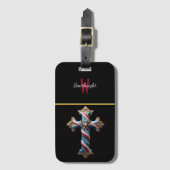 Patriots Symbool van Eenheid Bagagelabel (Voorkant (verticaal))