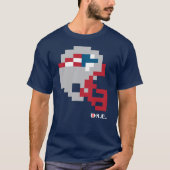 Patriots Tecmo Bowl Helm T-shirt (Voorkant)
