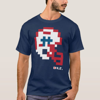 Patriots Throwback Tecmo Bowl Helm T-shirt