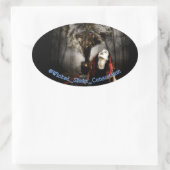 Patriot's Train Ovale Sticker (Tas)