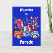 Patriots-Wenskaart Kaart (Voorkant)