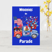 Patriots-Wenskaart Kaart (Gele Bloem)