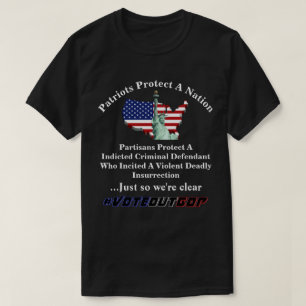 Patriotten beschermen Nation Partisans A.... T-shirt