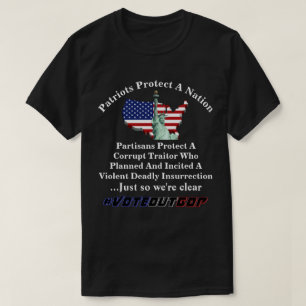 Patriotten beschermen Nation Partisans A.... T-shirt
