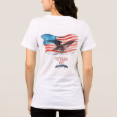 Patriotten herdacht Tri-Blend shirt (Achterkant)