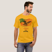 Patriotten herinnerd goud t-shirt (Voorkant volledig)