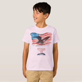 Patriotten herinnerden lichtroze t-shirt