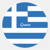 patriotten, vakantiegangers, sport ronde sticker (Voorkant)