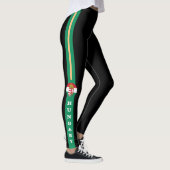 Patriotten van Hongaarse vlag en Hongaarse mode Leggings (Rechts)