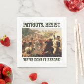 Patriotten verzetten zich tegen aanvallen op de de servet (Insitu)