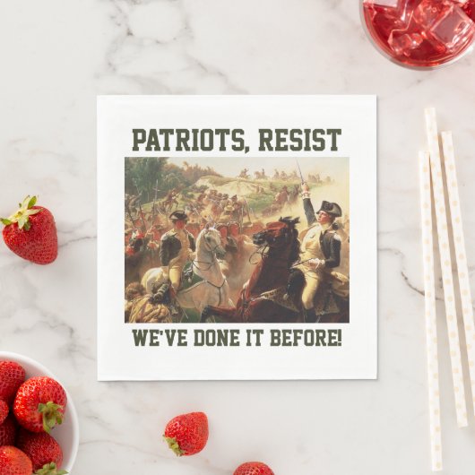 Patriotten verzetten zich tegen aanvallen op de de servet (Insitu)