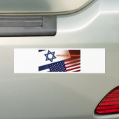 Patriotten voor Israël Bumpersticker (Op auto)