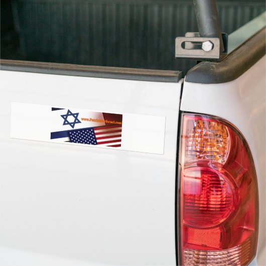 Patriotten voor Israël Bumpersticker (Op Truck)