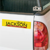 Patriotten voor Jackson voor gouverneur Bumper Sti Bumpersticker (Op Truck)