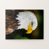 Patriottic Adult American Bald Eagle Legpuzzel (Horizontaal)