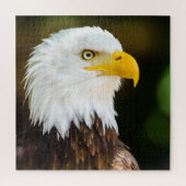 Patriottic Adult American Bald Eagle Legpuzzel (Verticaal)