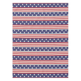Patriottic Americana USA Flag Stars and Stripes Tafelkleed