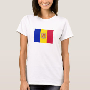 Patriottic Andorra Flag T-shirt