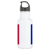 Patriottic Andorra Flag Waterfles (Achterkant)