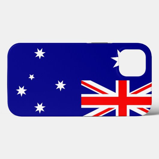 Patriottic Apple Hoesje-Mate, Australië vlag Case-Mate iPhone Case (Achterkant (horizontaal))