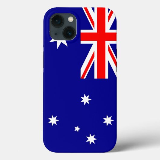 Patriottic Apple Hoesje-Mate, Australië vlag Case-Mate iPhone Case (Achterkant)