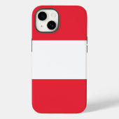 Patriottic Apple Hoesje-Mate, Austria flag Hoesje- Case-Mate iPhone Case (Achterkant)