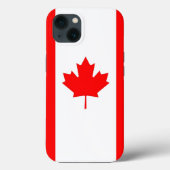 Patriottic Apple Hoesje-Mate, Canada Flag Case-Mate iPhone Case (Achterkant)