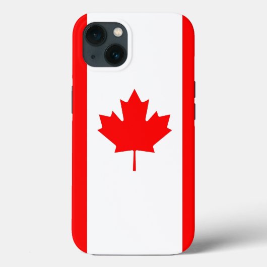 Patriottic Apple Hoesje-Mate, Canada Flag Case-Mate iPhone Case (Achterkant)