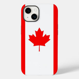 Patriottic Apple Hoesje-Mate, Canada Flag Hoesje-M Case-Mate iPhone 14 Hoesje