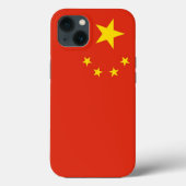 Patriottic Apple Hoesje-Mate, China Flag Case-Mate iPhone Case (Achterkant)
