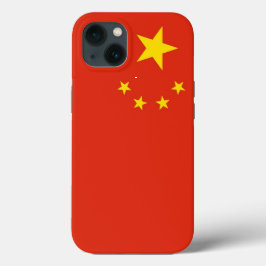 Patriottic Apple Hoesje-Mate, China Flag Case-Mate iPhone Case