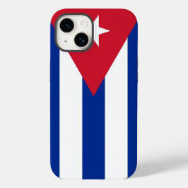 Patriottic Apple Hoesje-Mate, Cuba Vlag Hoesje-Mat Case-Mate iPhone 14 Hoesje
