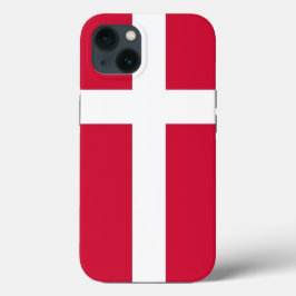 Patriottic Apple Hoesje-Mate, Denemarken vlag Case-Mate iPhone Case