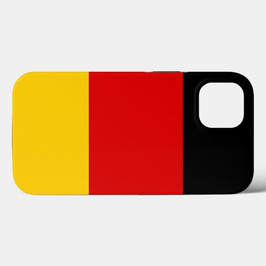 Patriottic Apple Hoesje-Mate, Duitsland vlag Case-Mate iPhone Case (Achterkant (horizontaal))