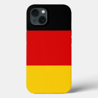 Patriottic Apple Hoesje-Mate, Duitsland vlag