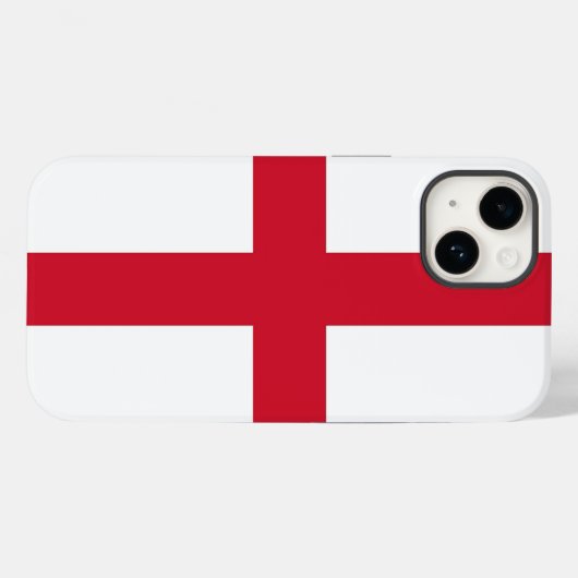 Patriottic Apple Hoesje-Mate, England vlag Hoesje- Case-Mate iPhone Case (Achterkant (horizontaal))