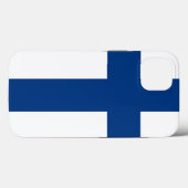 Patriottic Apple Hoesje-Mate, Finland vlag Case-Mate iPhone Case (Achterkant (horizontaal))