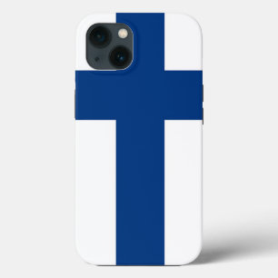 Patriottic Apple Hoesje-Mate, Finland vlag Case-Mate iPhone Case