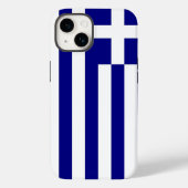 Patriottic Apple Hoesje-Mate, Griekenland Flag Hoe Case-Mate iPhone Case (Achterkant)