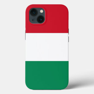 Patriottic Apple Hoesje-Mate, Hongarije Flag iPhone 13 Hoesje